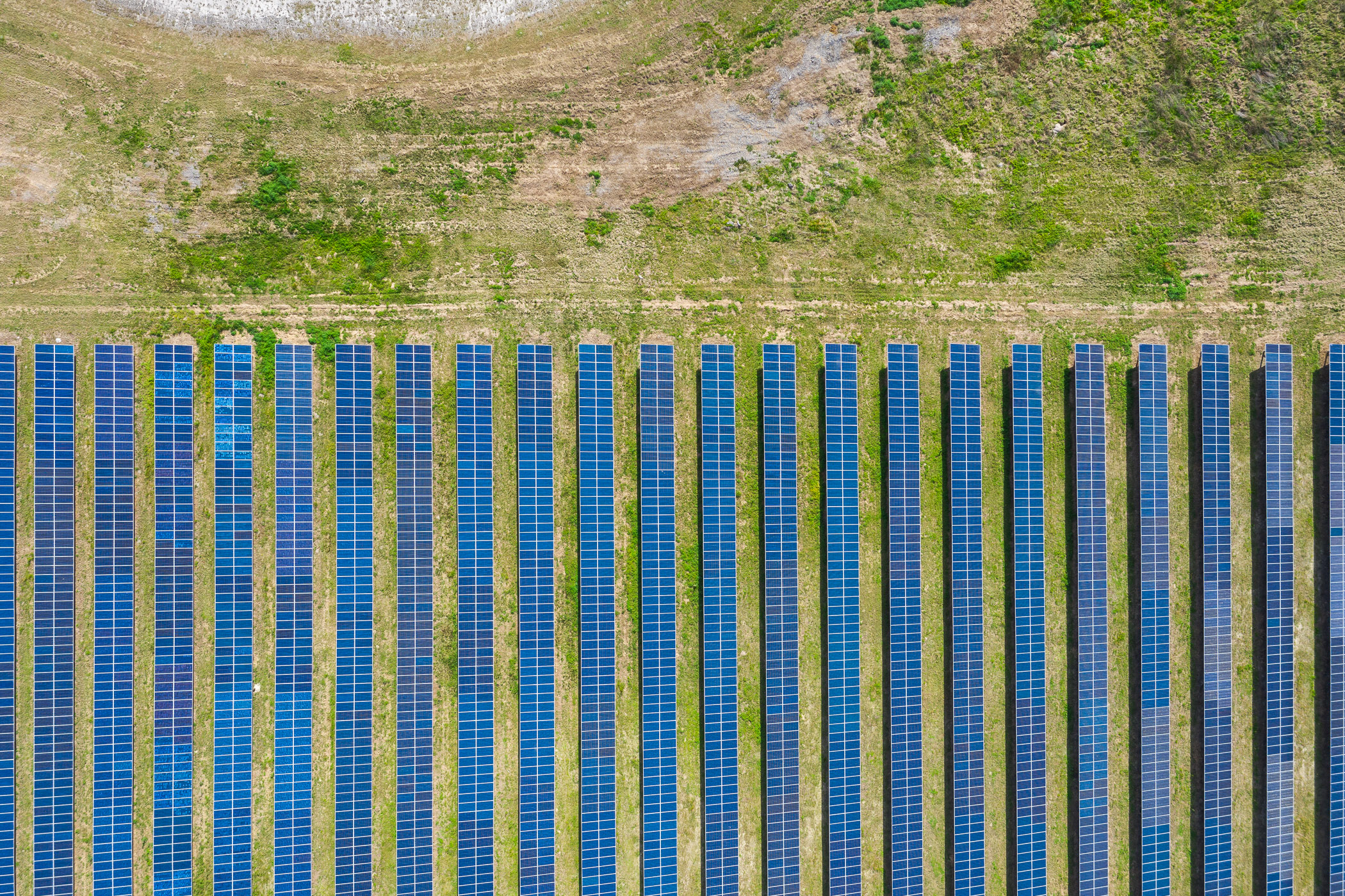 Drone Photographer from Atlanta Shoots Solar Farm