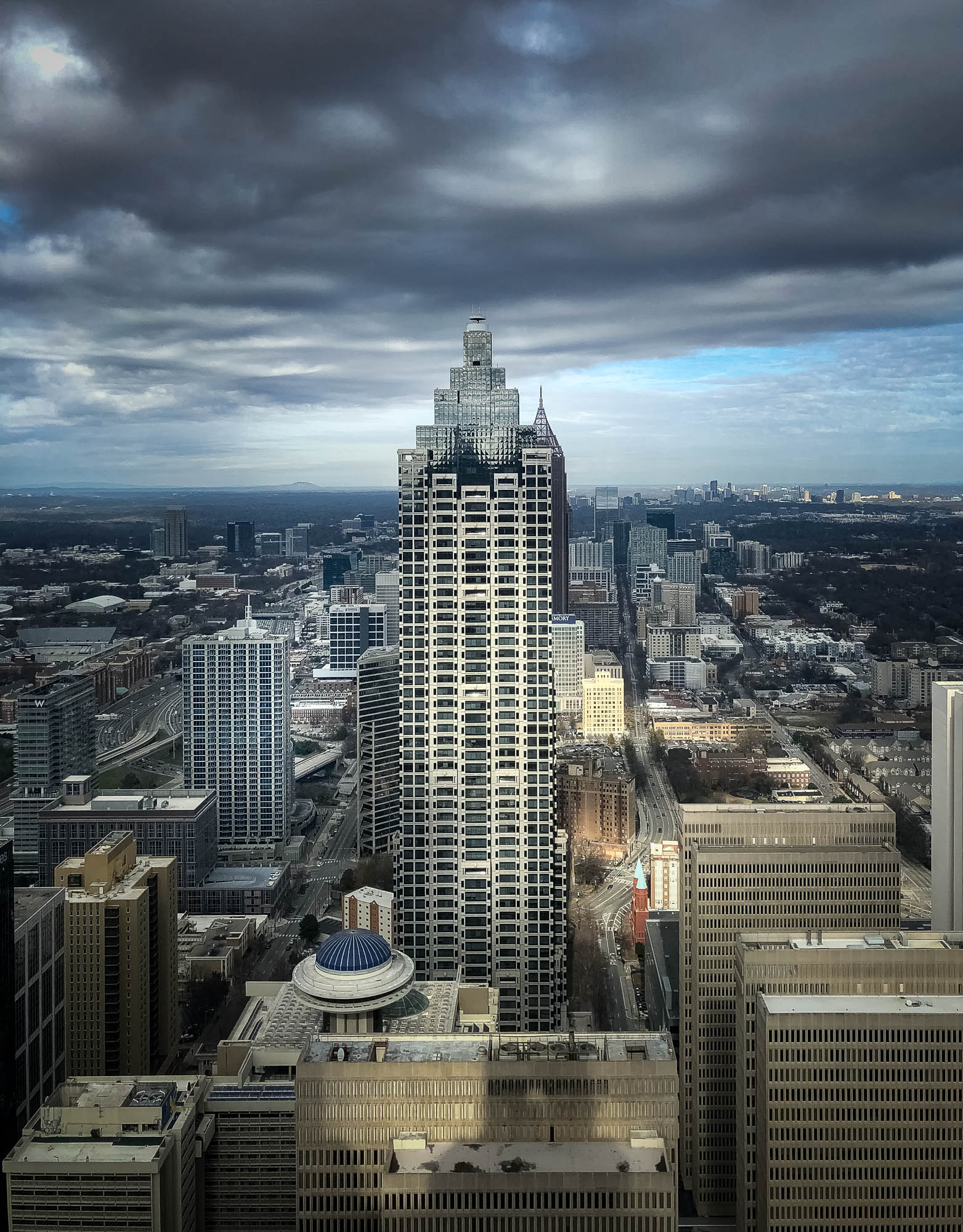 Atlanta Skyline from Drone