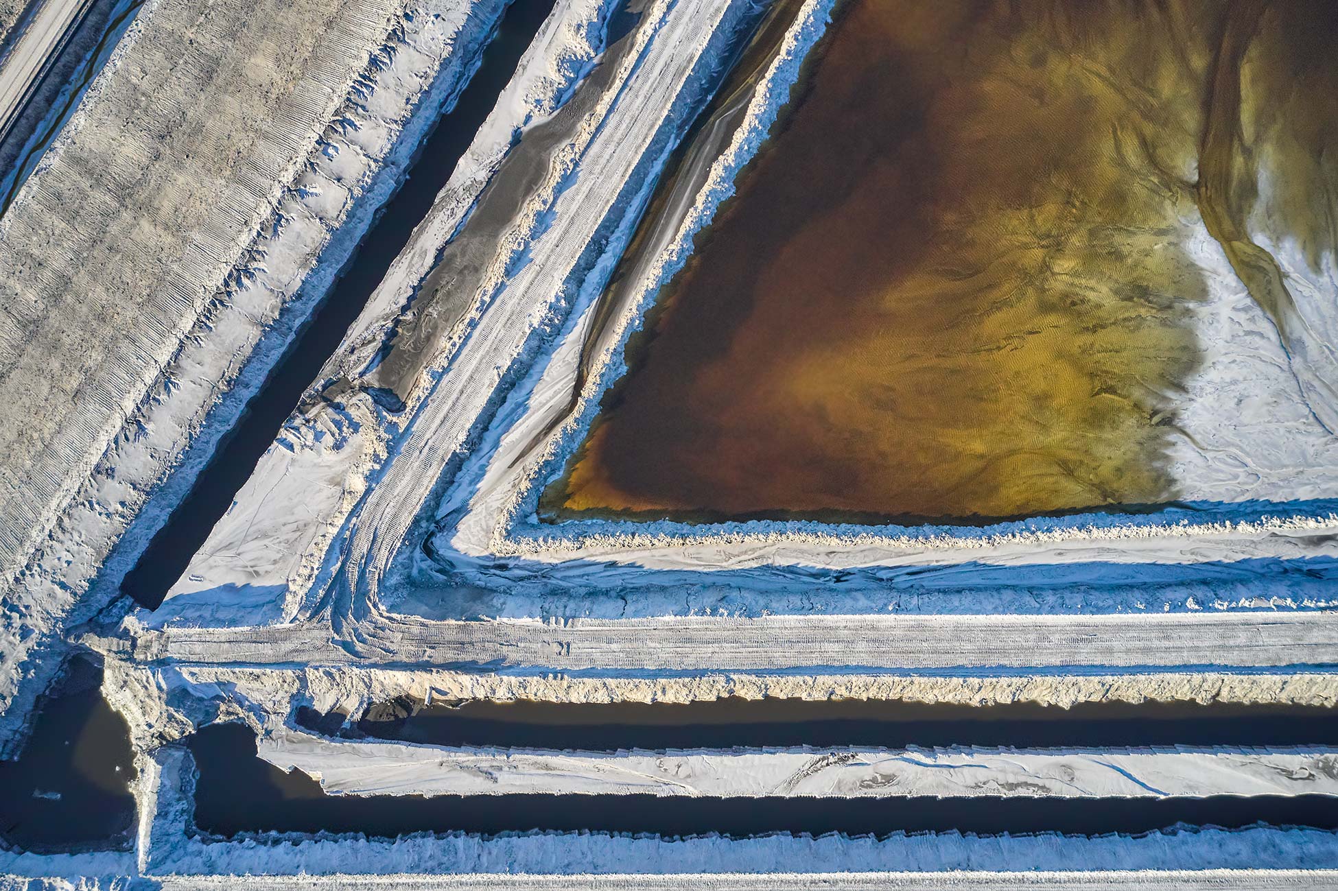 Drone Photography of Phosphate Mining in Atlanta