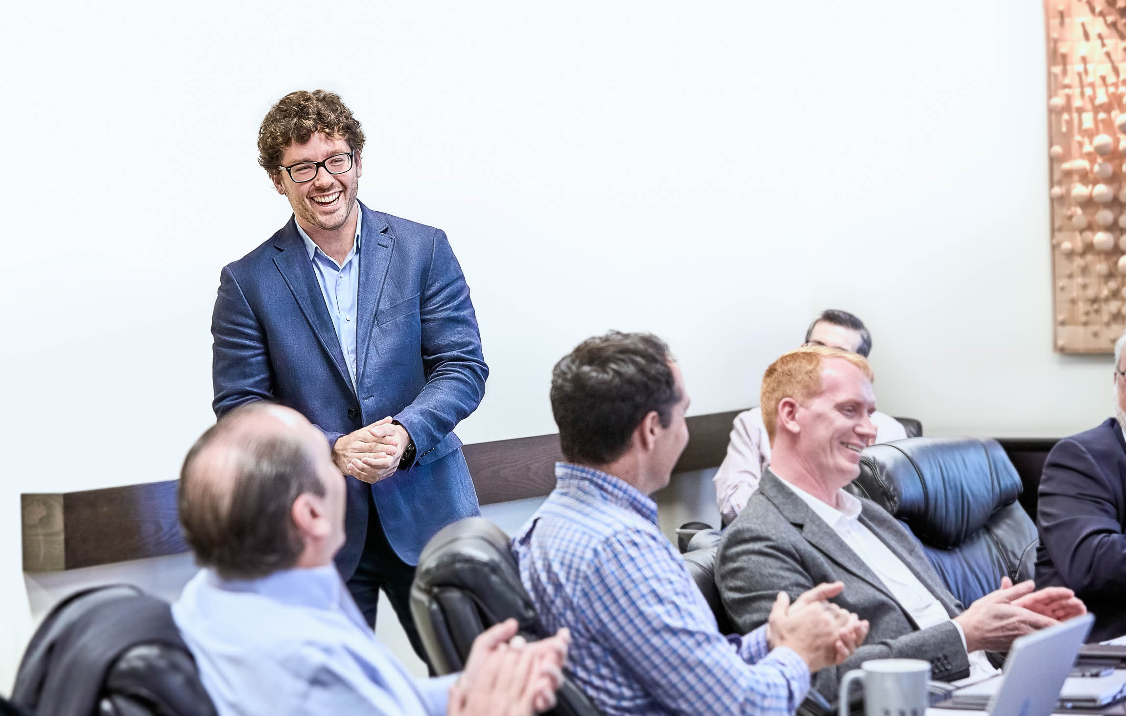 Corporate Meeting Captured by Photographer in Atlanta