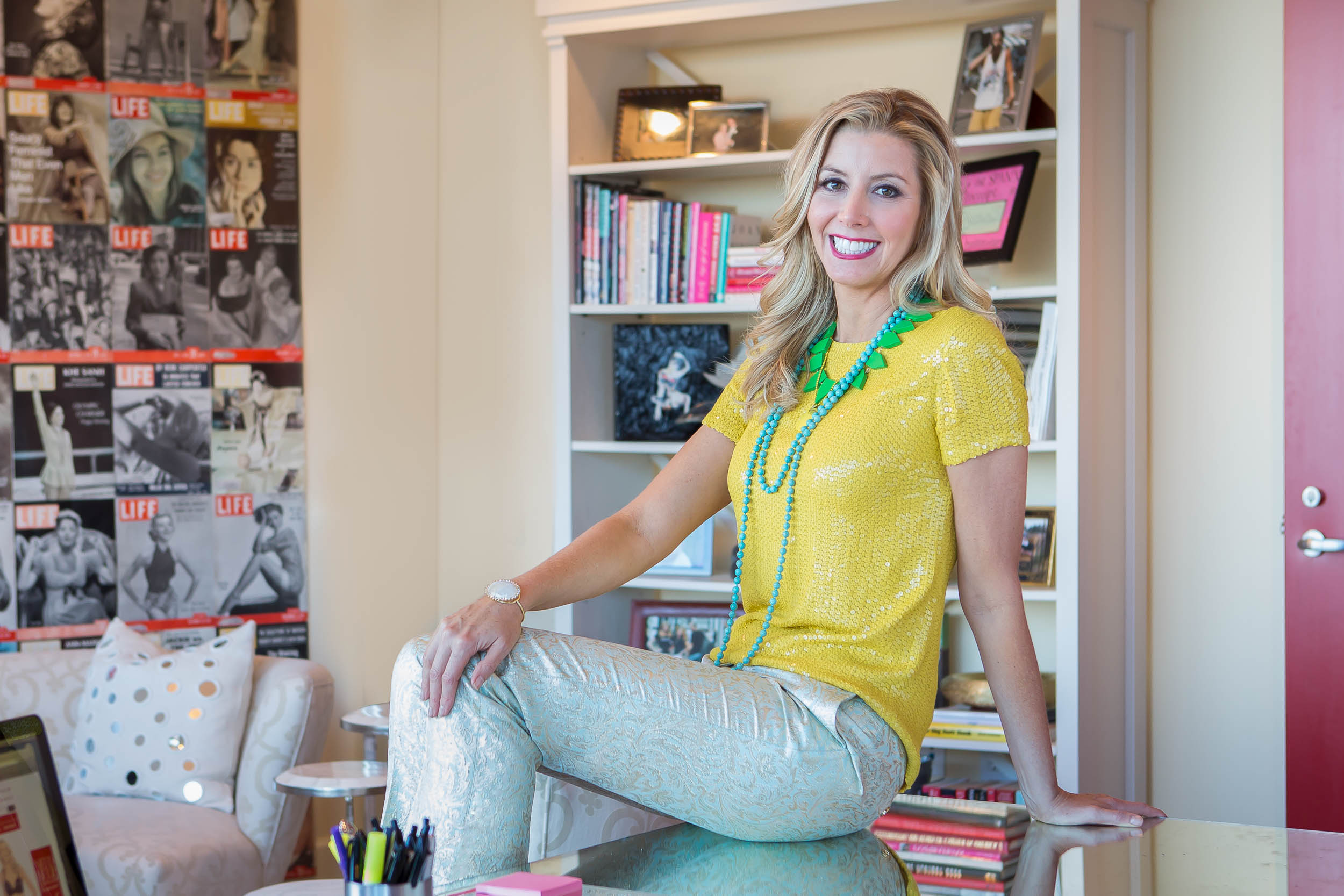 Portrait of Sara Blakely by Atlanta Photographer Gregory Campbell